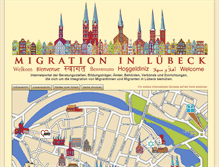 Tablet Screenshot of migration-in-luebeck.de